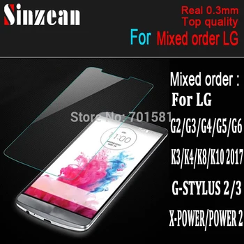 Sinzean 100pcs Mix order For LG G7/G6/X-Power 3/K10 2018/XPOWER2/STYLUS 3/G-STYLUS/XCREEN Tempered Glass screen protector
Sinzean 100pcs Mix order For LG G7/G6/X-Power 3/K10 2018/XPOWER2/STYLUS 3/G-STYLUS/XCREEN Tempered Glass screen protector