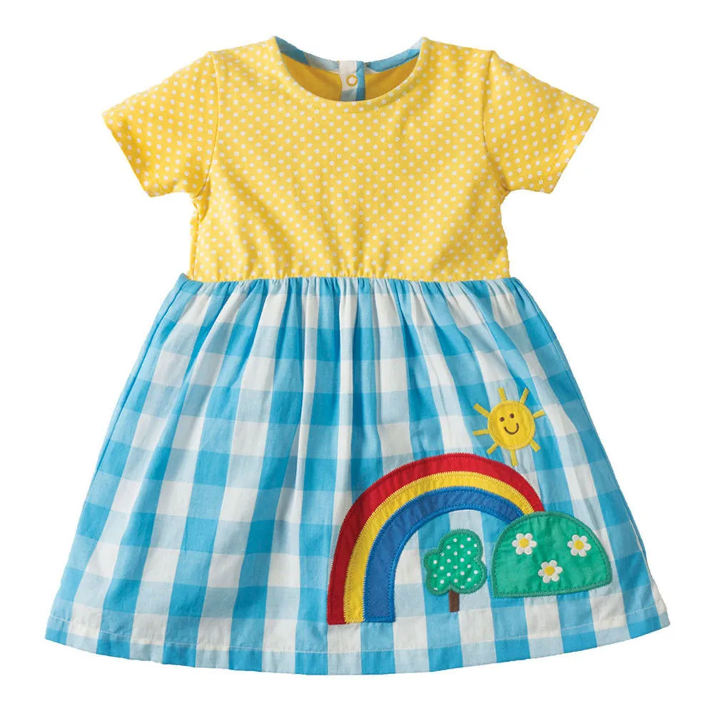 VIDMID girls short sleeve dresses girls cotton clothes summer floral dresses kids casual appliques striped dresses clothing
VIDMID girls short sleeve dresses girls cotton clothes summer floral dresses kids casual appliques striped dresses clothing