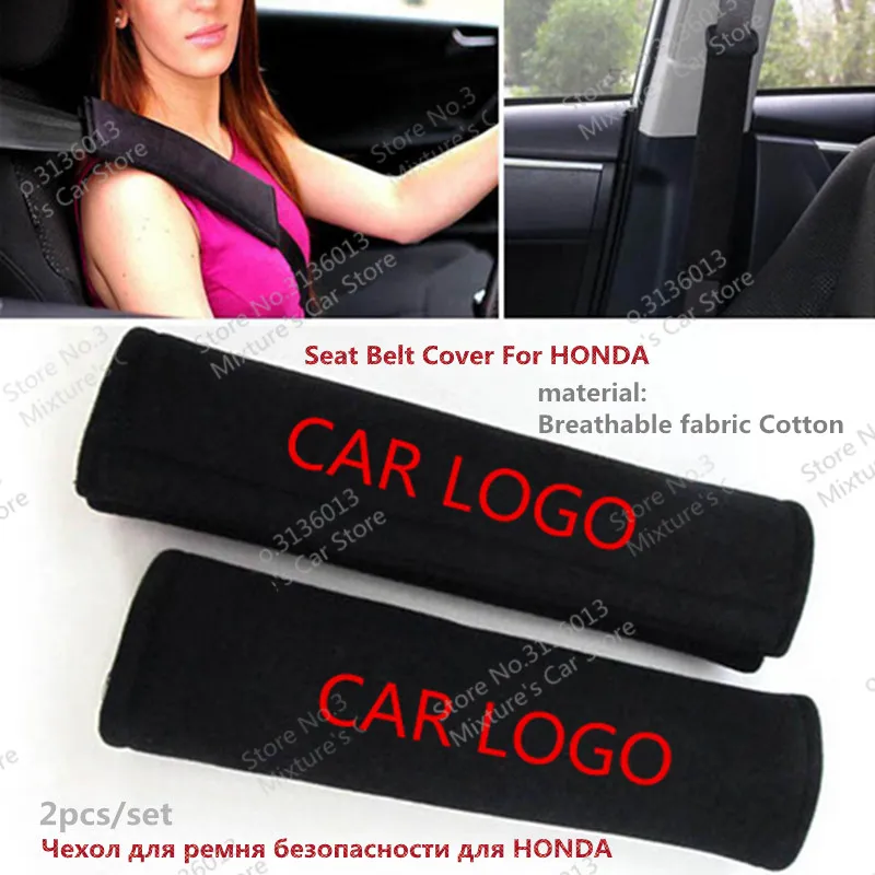2pcs/set Breathable Fabric&Cotton Material Belt Padding Seat Belt Cover for Honda CRV ACCORD CIVIC FIT Type-R
2pcs/set Breathable Fabric&Cotton Material Belt Padding Seat Belt Cover for Honda CRV ACCORD CIVIC FIT Type-R