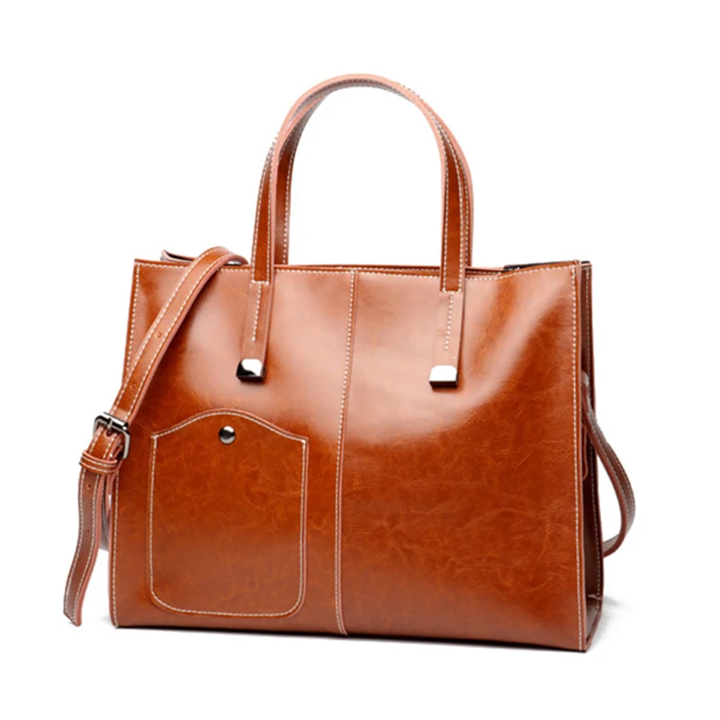 Yirenfang Oil Wax Fashion Genuine Leather Bags 2018 Bucket Messenger Luxury Handbags Women Bags Designer Shoulder Bags For Women
Yirenfang Oil Wax Fashion Genuine Leather Bags 2018 Bucket Messenger Luxury Handbags Women Bags Designer Shoulder Bags For Women
