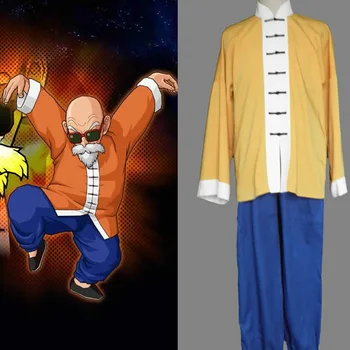 Anime Cosplay for Master Roshi from Dragon Ball Japan Cartoon KungFu Suit Vestidos Costume for Adult in Halloween Carnival Party
Anime Cosplay for Master Roshi from Dragon Ball Japan Cartoon KungFu Suit Vestidos Costume for Adult in Halloween Carnival Party