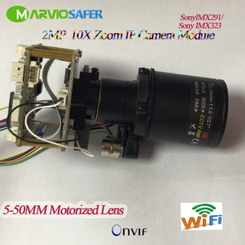 1080P 2MP 10X Optical Zoom 5-50mm IP PTZ Network Camera Module Onvif RTSP Video WIFI Audio Alarm RS485 Pelco-D / Pelco-P
1080P 2MP 10X Optical Zoom 5-50mm IP PTZ Network Camera Module Onvif RTSP Video WIFI Audio Alarm RS485 Pelco-D / Pelco-P