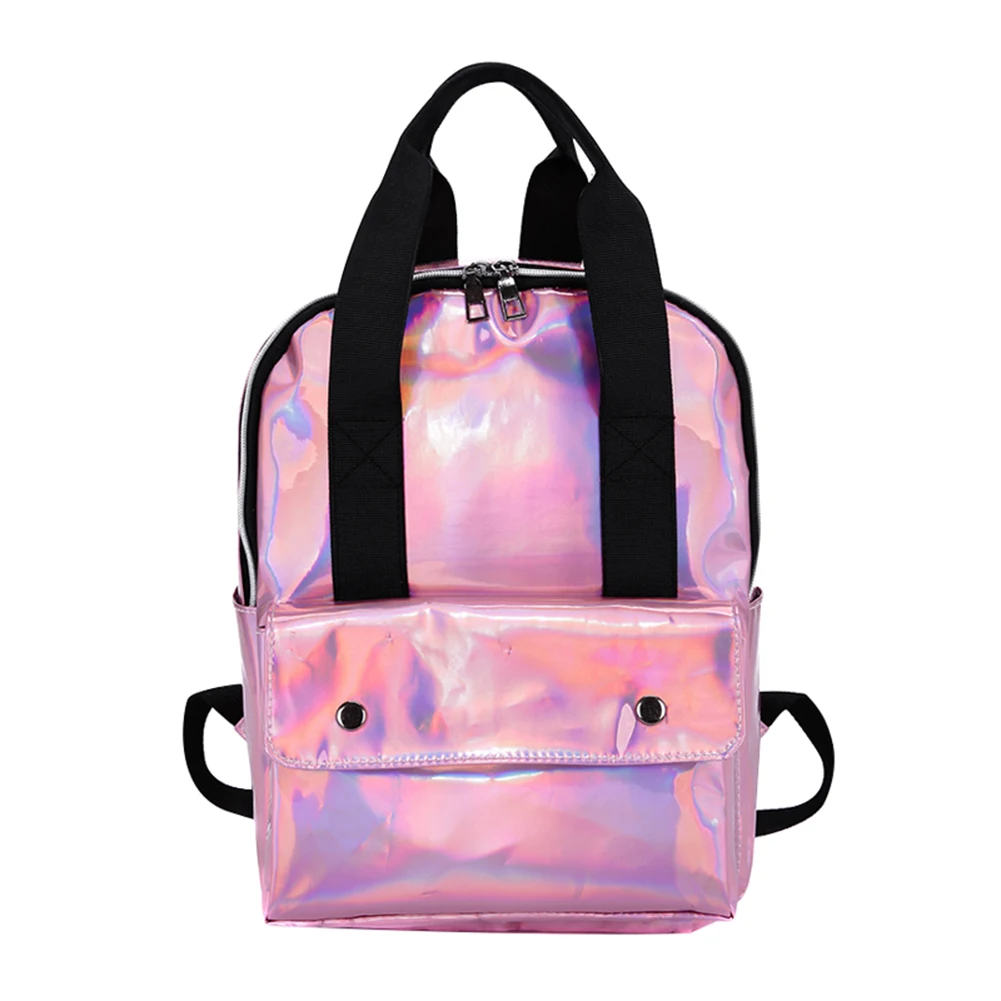 Street Hip Holographic Women Backpack Travel Laser Hologram PU Leather Girls Shoulder School Backpacks Mochila Feminina
Street Hip Holographic Women Backpack Travel Laser Hologram PU Leather Girls Shoulder School Backpacks Mochila Feminina