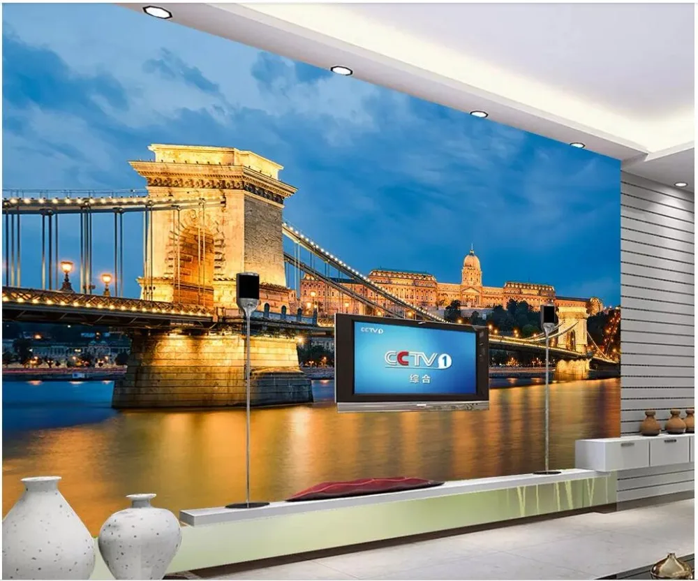 3d wallpaper custom photo Sky bridge night view Europe and Ameri home decor living room 3d wall murals wallpaper for walls 3 d
3d wallpaper custom photo Sky bridge night view Europe and Ameri home decor living room 3d wall murals wallpaper for walls 3 d