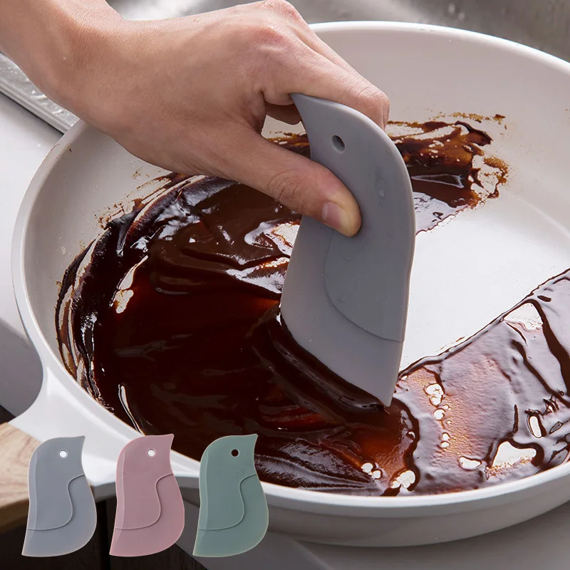 Penguin-Shaped Soft Scraper Kitchen Baking Tool Multi-function Scraper Oil Plate Scraping Oil Scraper Cleaning Brush
Penguin-Shaped Soft Scraper Kitchen Baking Tool Multi-function Scraper Oil Plate Scraping Oil Scraper Cleaning Brush