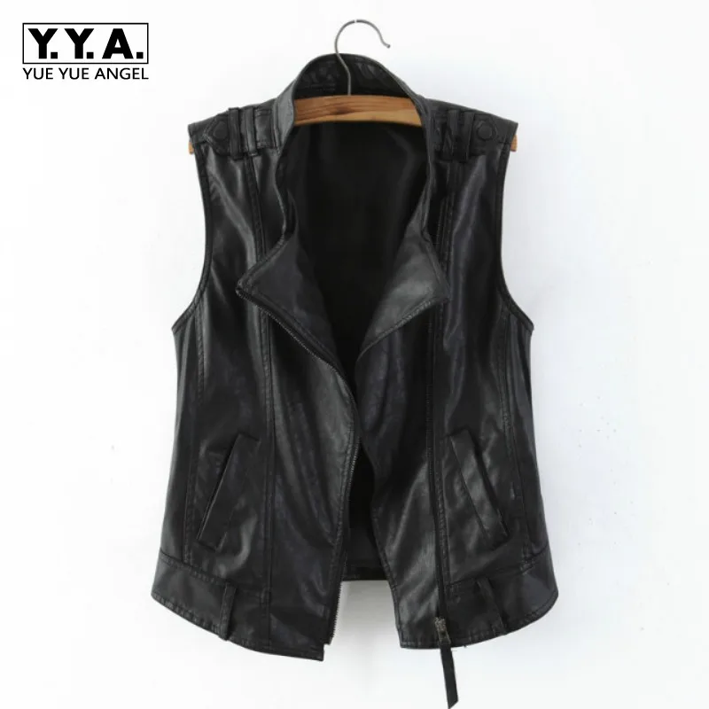 Black Color New Slim Fit Faux Leather Womens Jacket Colete Feminino Veste Femme Motorcycle Biker Jacket Zipper Jaqueta De Couro
Black Color New Slim Fit Faux Leather Womens Jacket Colete Feminino Veste Femme Motorcycle Biker Jacket Zipper Jaqueta De Couro