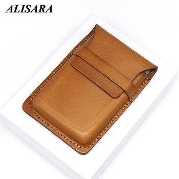 Alisara Cowhide Leather Business Card Case Vintage Credit Card Wallet Retro Men Mini Wallets Bus ID Card Holders Cover OL
Alisara Cowhide Leather Business Card Case Vintage Credit Card Wallet Retro Men Mini Wallets Bus ID Card Holders Cover OL