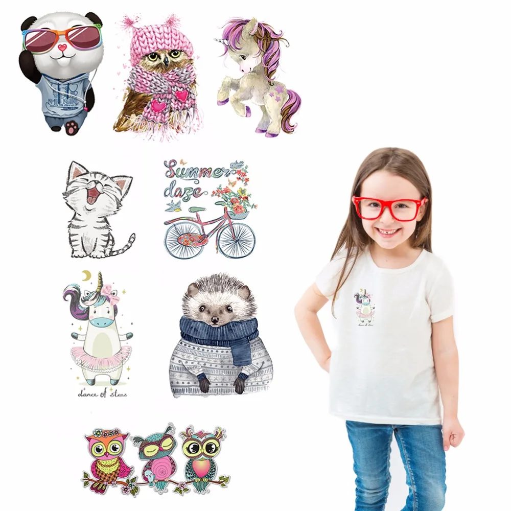 Animals Stickers Iron on Patches for Clothes Household Heat Transfer Stickers for Child DIY A-level Washable Appliques Badges
Animals Stickers Iron on Patches for Clothes Household Heat Transfer Stickers for Child DIY A-level Washable Appliques Badges