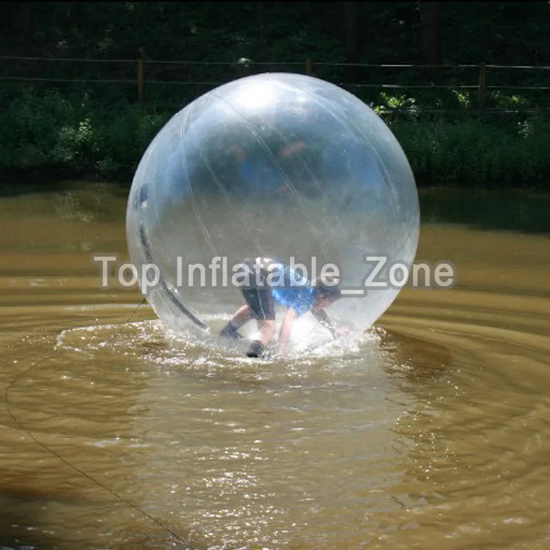 

Big Discount Inflatable Water Walking Ball PVC/TPU Water Balloon With Zipper Colorful Walk On Water Ball For People Inside