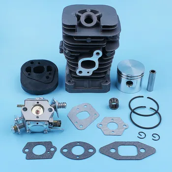 Cylinder Piston Carburetor Carb Gasket Kit For Partner 350 351 370 371 420 390 391 Formula 5000 Chainsaw 41mm Nikasil Plated
Cylinder Piston Carburetor Carb Gasket Kit For Partner 350 351 370 371 420 390 391 Formula 5000 Chainsaw 41mm Nikasil Plated