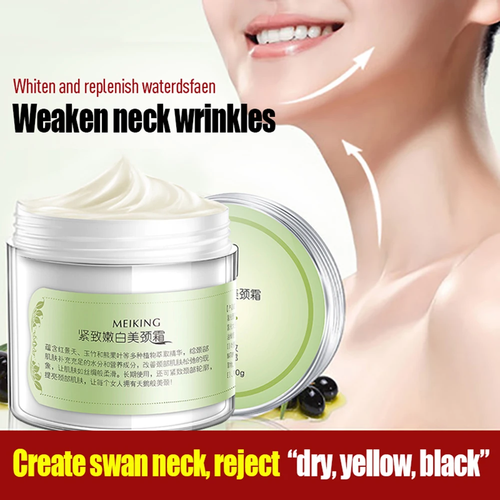 New Neck Mask Neck Cream Skincare Anti wrinkle Whitening Moisturizing Nourishing Firming Neck Care For All Skin Types 100g TSLM2
New Neck Mask Neck Cream Skincare Anti wrinkle Whitening Moisturizing Nourishing Firming Neck Care For All Skin Types 100g TSLM2