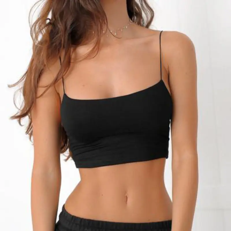 Women Sports Wear Strappy Bra Tank Vest Cami Bralet Short Blouse Shirt Crop Tops Solid Sleeveless Swimwear
Women Sports Wear Strappy Bra Tank Vest Cami Bralet Short Blouse Shirt Crop Tops Solid Sleeveless Swimwear