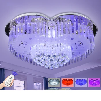 HAIXIANG LED LED Crystal Lamp Bedroom Romantic Ceiling Light Modern Dimming Lighting Classic Flush Mount Lamp Shining Lamp 
HAIXIANG LED LED Crystal Lamp Bedroom Romantic Ceiling Light Modern Dimming Lighting Classic Flush Mount Lamp Shining Lamp