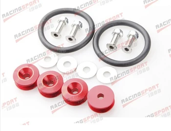 RED ALUMINUM QUICK RELEASE FASTENERS KIT FOR BUMPER & TRUNK HATCH CAR/TRUCK QUKFAS-01-red
RED ALUMINUM QUICK RELEASE FASTENERS KIT FOR BUMPER & TRUNK HATCH CAR/TRUCK QUKFAS-01-red