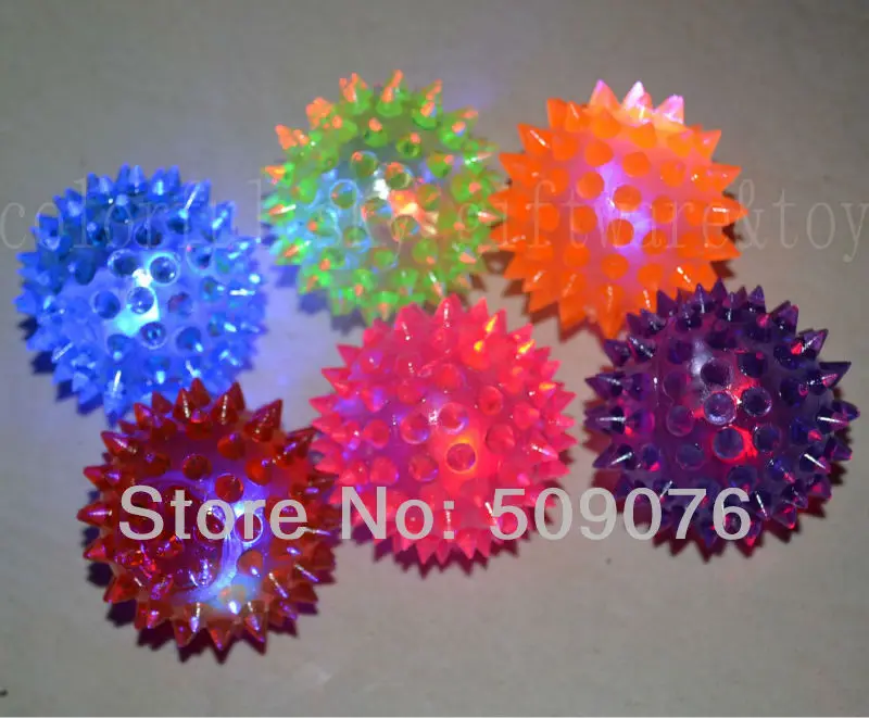 Free shipping 2pcs/lot 7.5cm 6color rubber led ball LED Blinking Spike Ball Rainbow Multi color light Flashing Massage Party
Free shipping 2pcs/lot 7.5cm 6color rubber led ball LED Blinking Spike Ball Rainbow Multi color light Flashing Massage Party