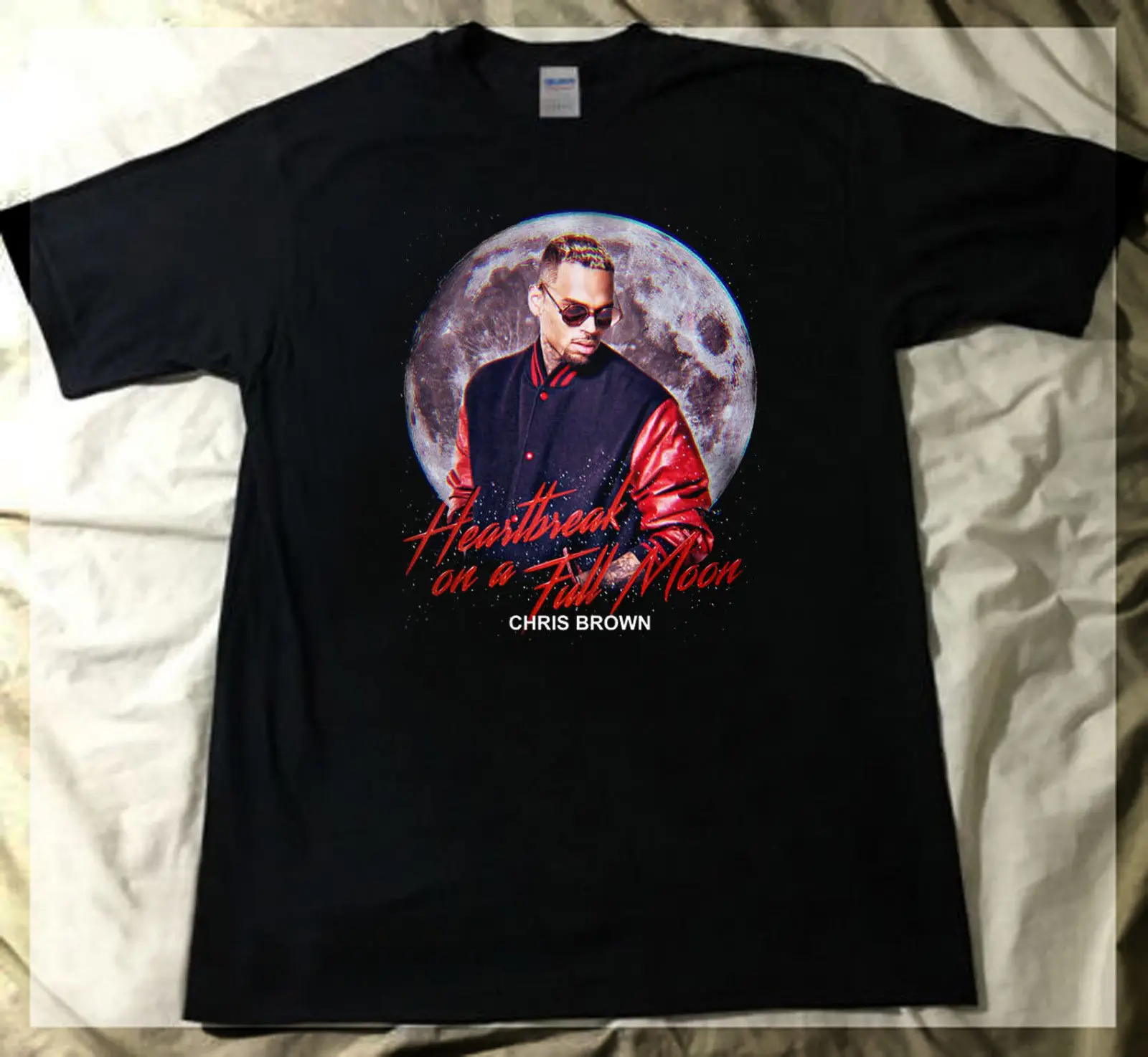 Limited Chris Brown Heartbreak On A Full Moon Tour Dates T-Shirt S to 3XL New Pure Cotton Short Sleeves Fashion Mens T-Shirt
Limited Chris Brown Heartbreak On A Full Moon Tour Dates T-Shirt S to 3XL New Pure Cotton Short Sleeves Fashion Mens T-Shirt