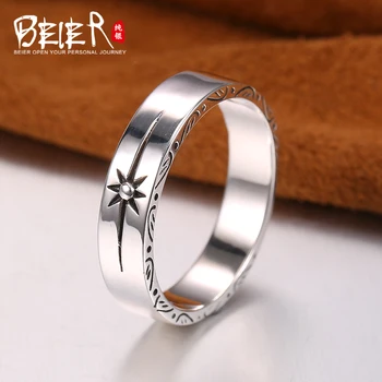 Beier new store arrive S925 silver sterling simple sun Desgin high quality men and women wedding ring jewelry LBR-SR013
Beier new store arrive S925 silver sterling simple sun Desgin high quality men and women wedding ring jewelry LBR-SR013
