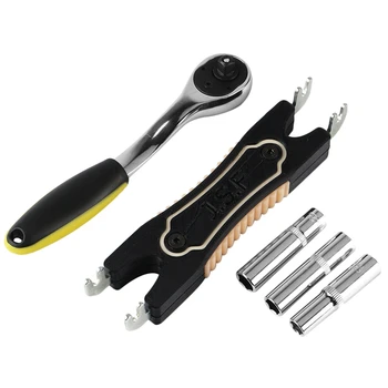 3D Printer Accessories Extruder Hexagon Socket + Wrench + Dual Purpose Nozzle Removal Tool For Ender-3
3D Printer Accessories Extruder Hexagon Socket + Wrench + Dual Purpose Nozzle Removal Tool For Ender-3