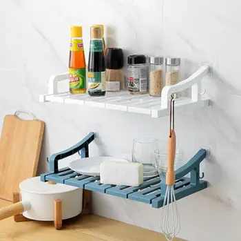 Free of punch Storage Shelf Wall Mounted DIY toilet/Kitchen Storage Holders Racks Plastic Layer/Dividers
Free of punch Storage Shelf Wall Mounted DIY toilet/Kitchen Storage Holders Racks Plastic Layer/Dividers