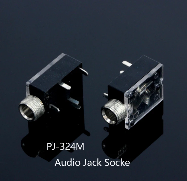 5PCS PJ-324M 5 Pin 3.5mm Audio Jack Socket Female Audio Stereo Jack Socket PCB Panel Mount PJ-324M for Headphone With Nut
5PCS PJ-324M 5 Pin 3.5mm Audio Jack Socket Female Audio Stereo Jack Socket PCB Panel Mount PJ-324M for Headphone With Nut