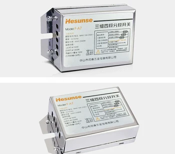 F-A7 Hesunse 3 CH Digital Subsection Switch three Ways Receiver For Lighting Lamp
F-A7 Hesunse 3 CH Digital Subsection Switch three Ways Receiver For Lighting Lamp