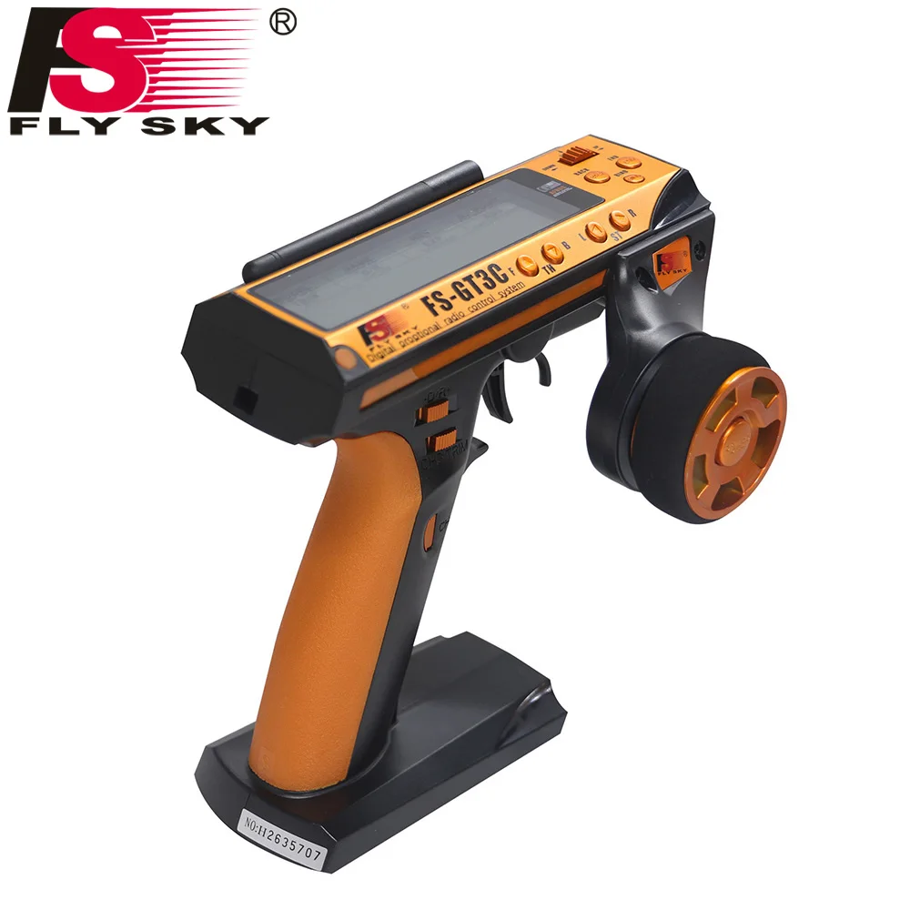 FlySky GT3C FS-GT3C 2.4GHz 3-Channel Transmitter with GR3E Receiver For RC Cars Boat
FlySky GT3C FS-GT3C 2.4GHz 3-Channel Transmitter with GR3E Receiver For RC Cars Boat