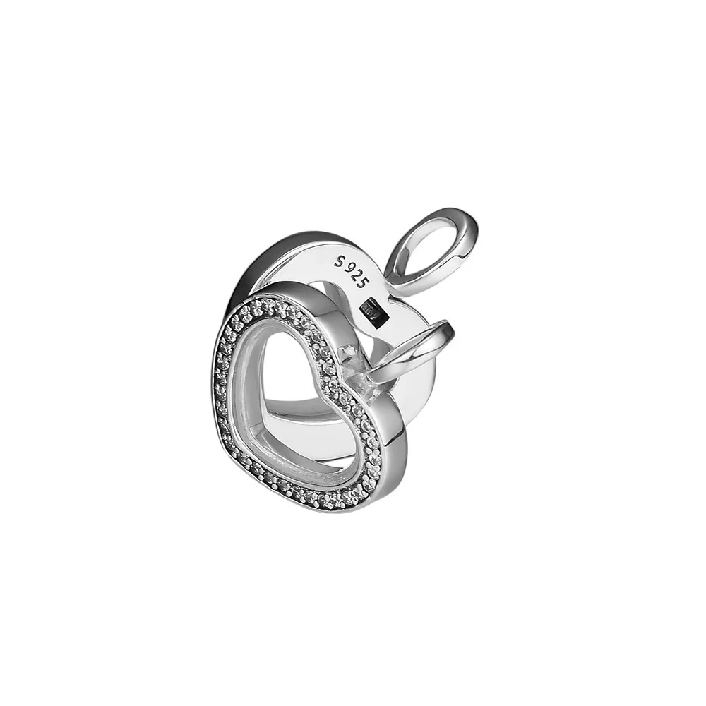 Beads Sparkling Floating Heart Locket 100% 925 Sterling Silver Charm Beads for Jewelry Making Fit Necklaces & Bracelets Diy F782
Beads Sparkling Floating Heart Locket 100% 925 Sterling Silver Charm Beads for Jewelry Making Fit Necklaces & Bracelets Diy F782