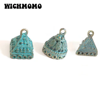 New 5pcs 20MM Retro Patina Plated Zinc Alloy Green Bell Shape BeadsTassels End Cap Charms Pendants for DIY Jewelry Accessories
New 5pcs 20MM Retro Patina Plated Zinc Alloy Green Bell Shape BeadsTassels End Cap Charms Pendants for DIY Jewelry Accessories