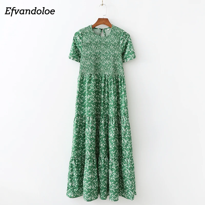 Efvandoloe Green Maxi Dress Long Floral 2019 Summer Dresses for Women Boho Clothes jurken robe femme
Efvandoloe Green Maxi Dress Long Floral 2019 Summer Dresses for Women Boho Clothes jurken robe femme