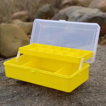 Portable Lightweight Transparent Cover Professional Double layer Sea Fishing Boxes Foldable Design Fishing Tackle Box
Portable Lightweight Transparent Cover Professional Double layer Sea Fishing Boxes Foldable Design Fishing Tackle Box