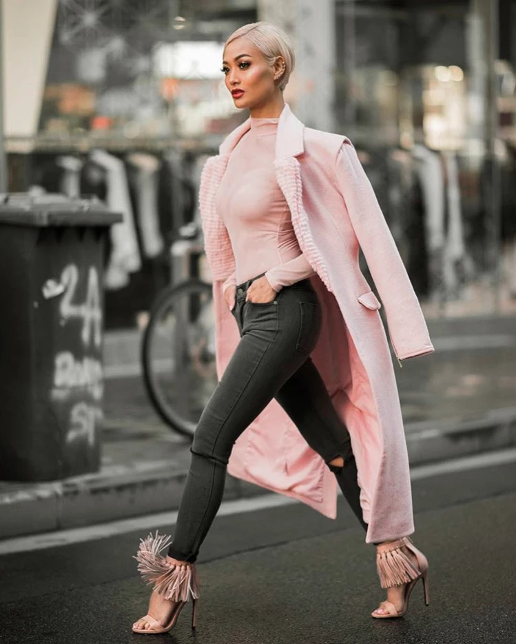 Фото 2019 зима отложной воротник пальто Новый стиль Мода Высокое качество Винтаж