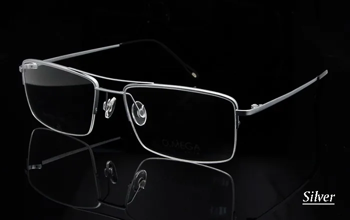 Close-up of Silver Esnbie E0130 Eyeglasses