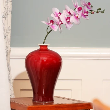 modern Chinese classical color glaze vase of safflower Lang inserted Home Furnishing study the living room decoration
modern Chinese classical color glaze vase of safflower Lang inserted Home Furnishing study the living room decoration