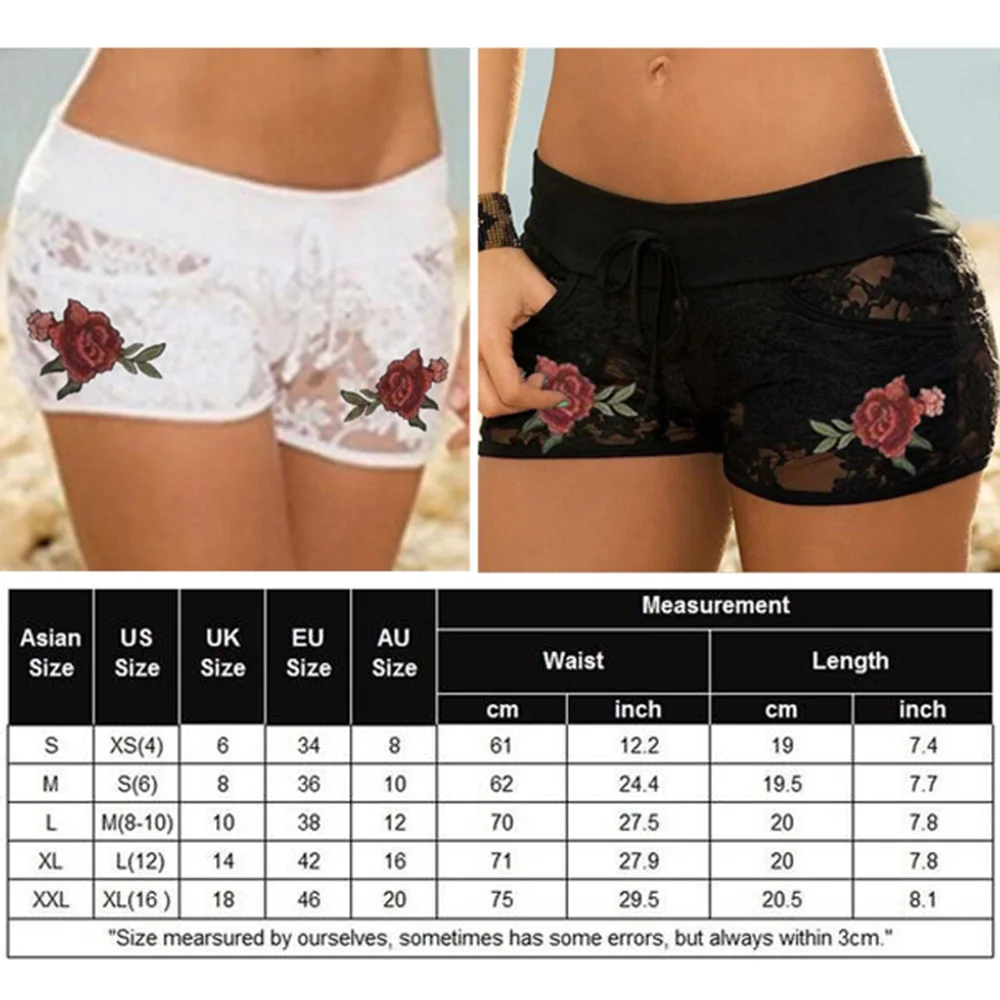 Sexy woman woman elastic flower shorts flower rose for summer transparent lace hollow polyester material
Sexy woman woman elastic flower shorts flower rose for summer transparent lace hollow polyester material