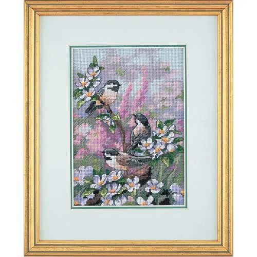 14/16/18/27/28 Beautiful Lovely Counted Cross Stitch Kit Chickadess In Spring Bird Birds and flower dim 06884
14/16/18/27/28 Beautiful Lovely Counted Cross Stitch Kit Chickadess In Spring Bird Birds and flower dim 06884