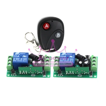 New Arrival DC 12V 1CH Small Channel Wireless Remote Control Radio Switch 315mhz 1Transmitter 2Receiver 150m High Sensitivity
New Arrival DC 12V 1CH Small Channel Wireless Remote Control Radio Switch 315mhz 1Transmitter 2Receiver 150m High Sensitivity