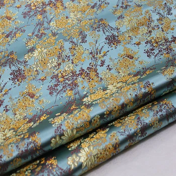 FLOWER Brocade satin Fabric Damask Jacquard Apparel Costume Upholstery Furnishing Curtain Clothing Material BY meter
FLOWER Brocade satin Fabric Damask Jacquard Apparel Costume Upholstery Furnishing Curtain Clothing Material BY meter