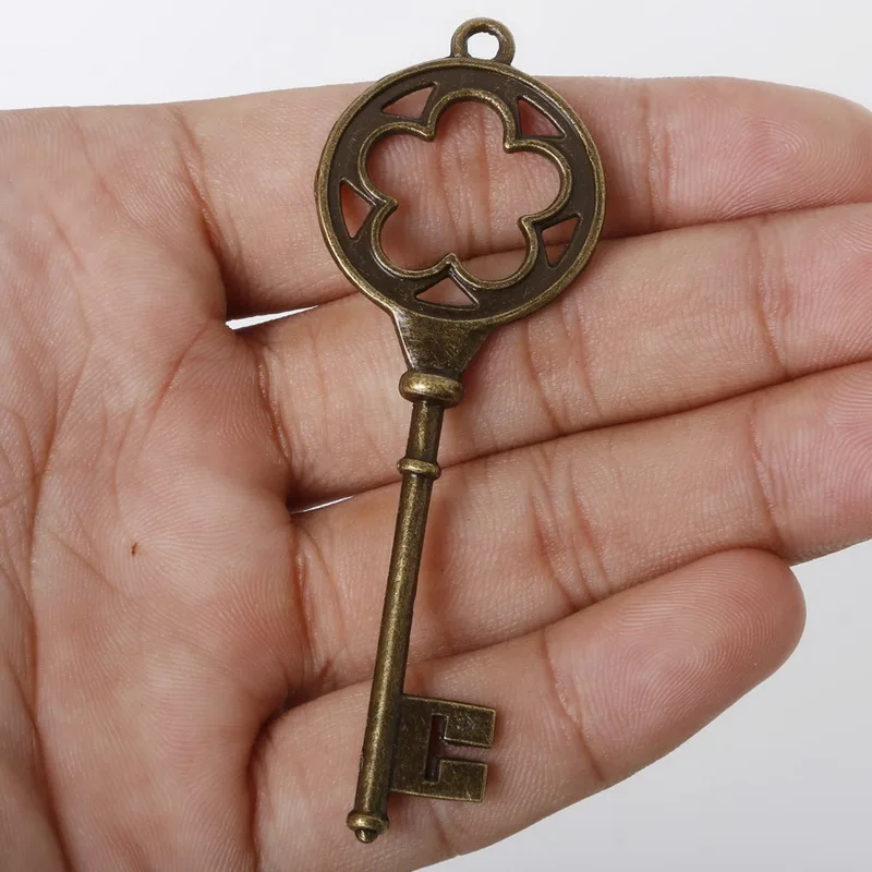 New Arrival 20Pcs 77x27mm Antique Bronze Metal Pendant Key Charms Jewelry Findings Accessories For DIY
New Arrival 20Pcs 77x27mm Antique Bronze Metal Pendant Key Charms Jewelry Findings Accessories For DIY