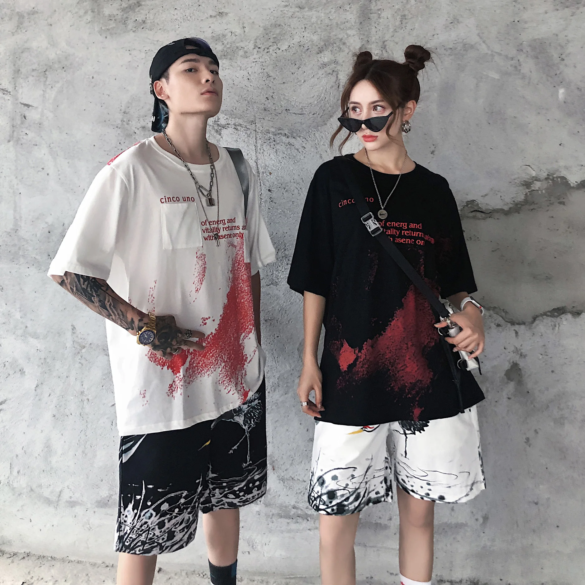 2019 Summer Men's Short Sleeve T-Shirt Casual Hip Hop Extra Large High Quality Cotton High Street Tee Shirt Ms. Top
2019 Summer Men's Short Sleeve T-Shirt Casual Hip Hop Extra Large High Quality Cotton High Street Tee Shirt Ms. Top