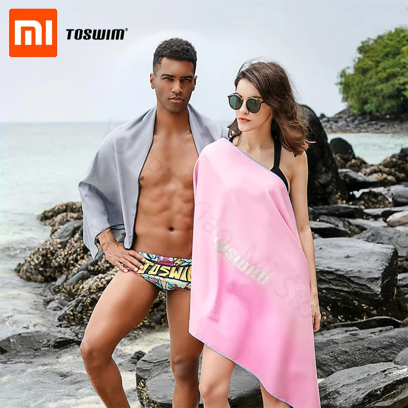 Xiaomi Mijia TOSWIM Swimming Absorbent Towel 160x80cm Fast Absorption Ventilation for Beach Swimming Air Conditioning Blanket
Xiaomi Mijia TOSWIM Swimming Absorbent Towel 160x80cm Fast Absorption Ventilation for Beach Swimming Air Conditioning Blanket