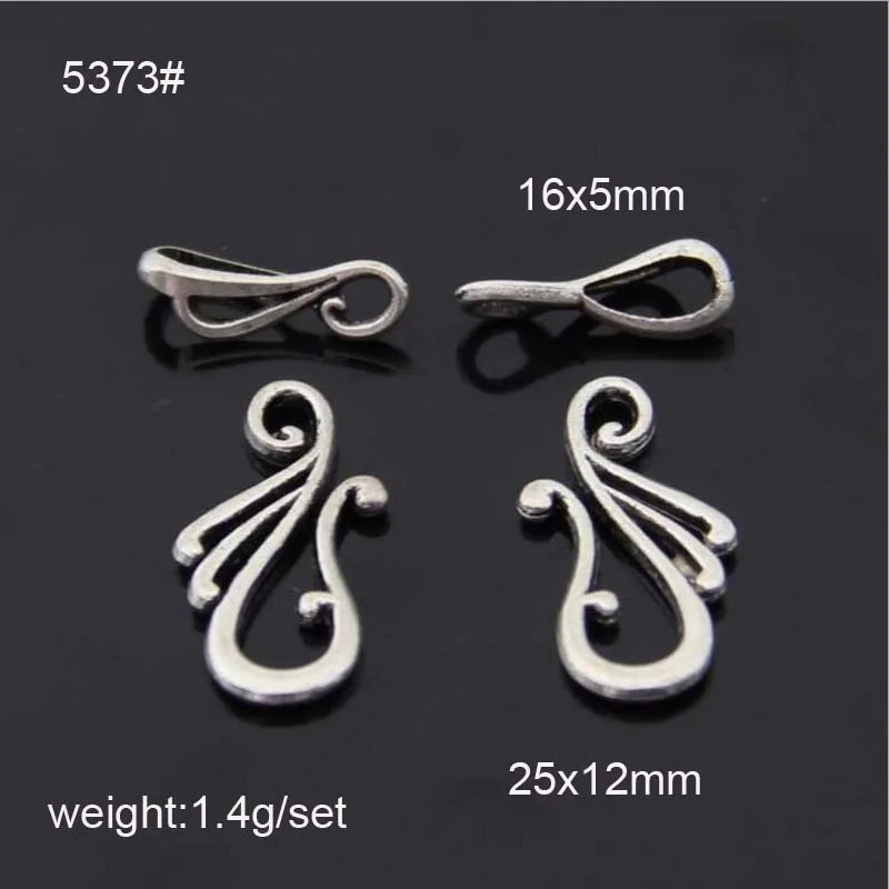 Wholesale 25 Sets Antique Silver Toggle Clasp Hooks Connectors For Bracelets Jewelry Making
Wholesale 25 Sets Antique Silver Toggle Clasp Hooks Connectors For Bracelets Jewelry Making