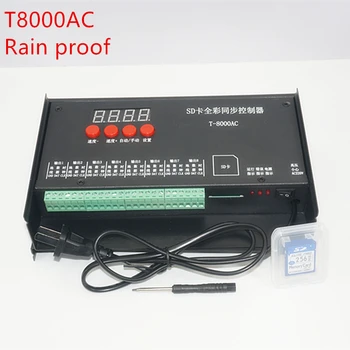 LED controller T8000 SD Card Controller for WS2801 WS2811 LPD8806 8192 Pixels DC5V waterproof Rainproof controller AC110-240V
LED controller T8000 SD Card Controller for WS2801 WS2811 LPD8806 8192 Pixels DC5V waterproof Rainproof controller AC110-240V