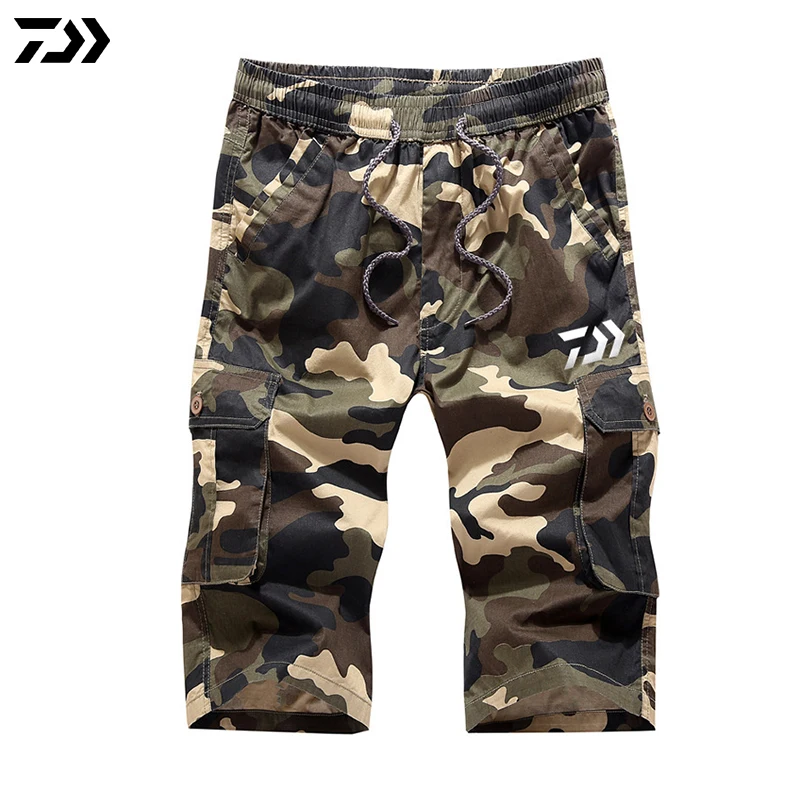 Daiwa Summer Unisex Cropped Trousers Fishing Wear Camouflage Sports Breathablefishing Clothing Outdoor Hiking Fishing Shorts
Daiwa Summer Unisex Cropped Trousers Fishing Wear Camouflage Sports Breathablefishing Clothing Outdoor Hiking Fishing Shorts