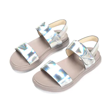 2020 New Summer Girls Sandals PU Bright Leather Girls Shoes Soft Sole Children Barefoot Shoes Fashion Kids Sandals For Girls
2020 New Summer Girls Sandals PU Bright Leather Girls Shoes Soft Sole Children Barefoot Shoes Fashion Kids Sandals For Girls
