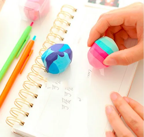 1pc Colorful Stone Shape Eraser Geese Soft Rubber Eraser Irregular Rock Big Pen Eraser Student Stationery Supplies random
1pc Colorful Stone Shape Eraser Geese Soft Rubber Eraser Irregular Rock Big Pen Eraser Student Stationery Supplies random