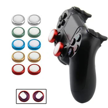 Aluminum Analog Thumbstick Caps for PS4 Controller Thumb Stick Grip Cover Guards Protection Kit For Playstation 4 PS4 Slim Pro
Aluminum Analog Thumbstick Caps for PS4 Controller Thumb Stick Grip Cover Guards Protection Kit For Playstation 4 PS4 Slim Pro