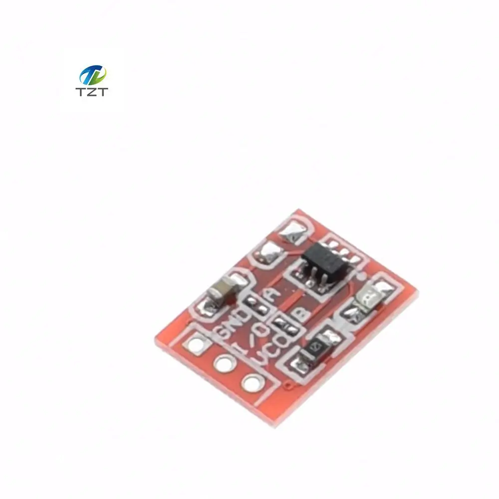 TZT teng NEW TTP223 Touch button Module Capacitor type Single Channel Self Locking Touch switch sensor
TZT teng NEW TTP223 Touch button Module Capacitor type Single Channel Self Locking Touch switch sensor