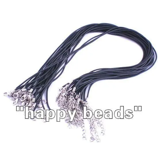Free Shipping 20 Pcs 2mm Lobster Clasp Black Rubber Necklace Strings With Clasps 43cm(17")(W01762 X 1)
Free Shipping 20 Pcs 2mm Lobster Clasp Black Rubber Necklace Strings With Clasps 43cm(17")(W01762 X 1)