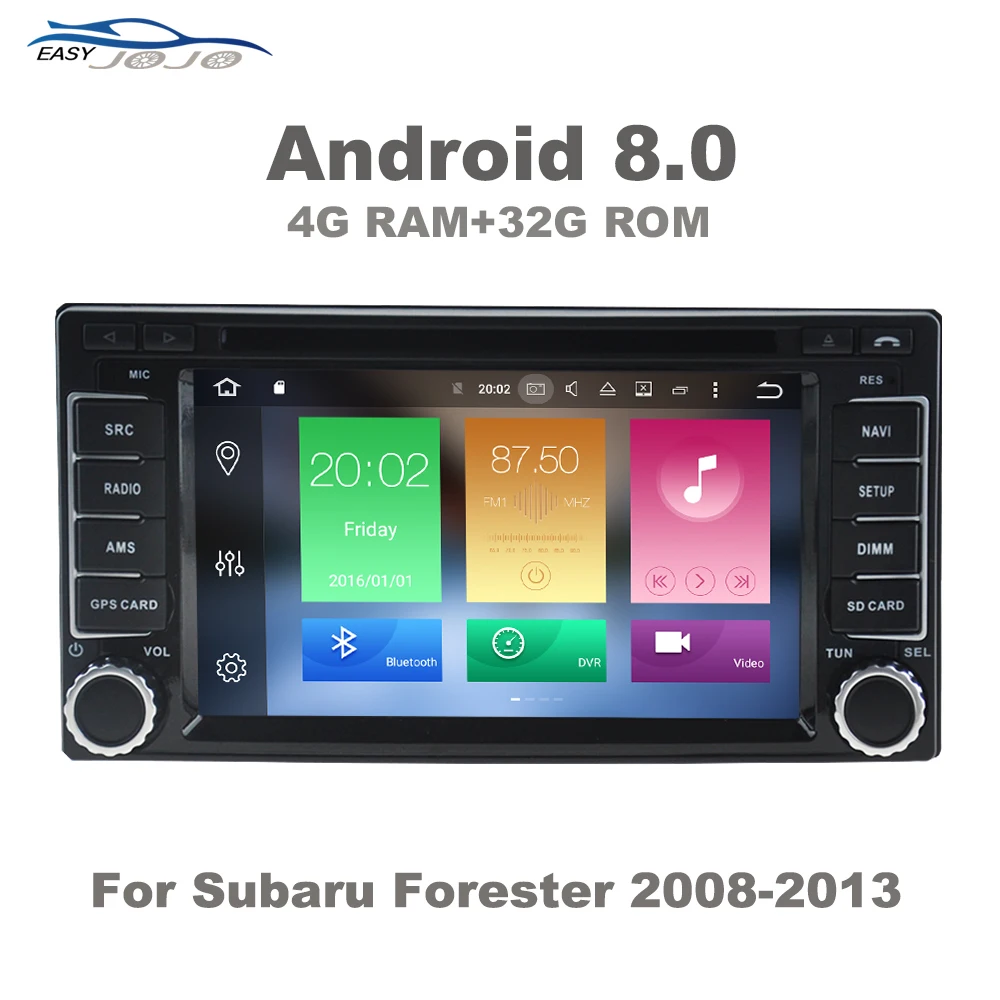 Octa Core 4GB RAM Android8.0 32GB ROM Car GPS DVD Multimedia Player For Subaru Forester 2008-2013 Auto Navigation Radio
Octa Core 4GB RAM Android8.0 32GB ROM Car GPS DVD Multimedia Player For Subaru Forester 2008-2013 Auto Navigation Radio