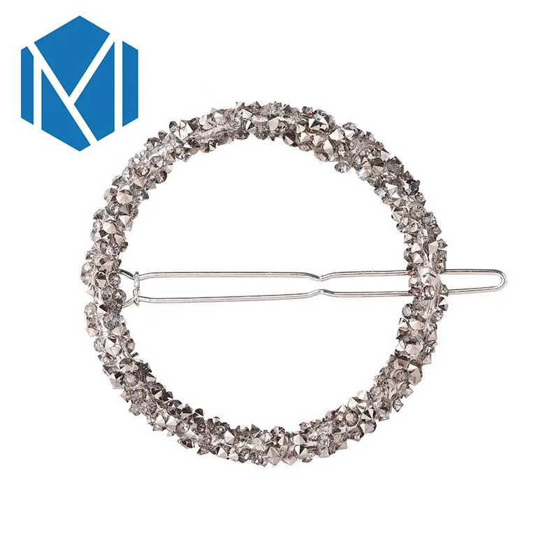 M MISM New Barrettes Woman Hair Accessories Crystal Beads Round Rhinesrone Hairpins Geometric Hair Clip For Girls
M MISM New Barrettes Woman Hair Accessories Crystal Beads Round Rhinesrone Hairpins Geometric Hair Clip For Girls